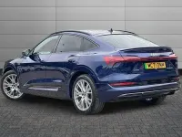 Used Audi e-tron Black Edition 230 kW (313 HP) 2022 Blue SUV