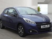 Used Peugeot 208 2016 Blue Hatchback
