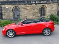 Used Audi A3 Cabriolet S-Line 105 HP (77 kW) 2010 Red Cabriolet