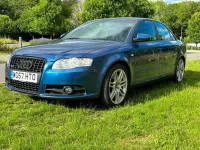 Used Audi A4 S-Line 2007 Blue Sedan