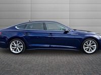 Used Audi A5 Sport 150 HP (110 kW) 2023 Navarra blue Coupe