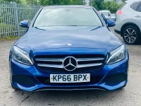 Used Mercedes C350e Premium 2016 Blue Sedan