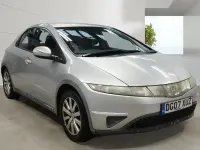 Used Honda Civic SE 2007 Silver Hatchback