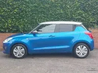 Used Suzuki Swift SZ-T 111 HP (81 kW) 2017 Blue/silver Hatchback