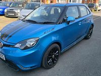 Used MG MG3 106 HP (77 kW) 2015 Blue Hatchback