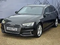 Used Audi A4 S-Line 190 HP (139 kW) 2016 Black Estate