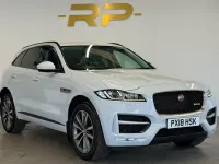 Used Jaguar F-Pace R-Sport 180 HP (132 kW) 2018 White SUV