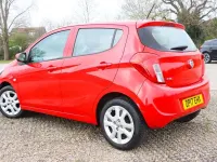 Used Vauxhall Viva 75 HP (55 kW) 2017 Red Hatchback