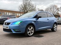 Begagnad Seat Ibiza 2014 Blå Halvkombi