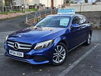 Used Mercedes C200 184 HP (135 kW) 2014 Blue Estate