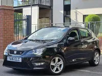 Used Seat Ibiza FR 110 HP (80 kW) 2016 Black Hatchback