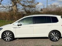 Used VW Touran R-line 150 HP (110 kW) 2017 White MPV
