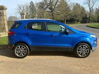Used Ford Ecosport Titanium 125 HP (91 kW) 2016 Blue SUV