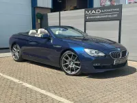 Used BMW 640 Cabriolet Comfort Edition 2011 Blue Cabriolet