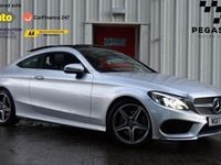 Used Mercedes C250 AMG Line Premium Plus 204 HP (150 kW) 2017 Silver Coupe