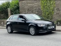 Used Audi A3 2015 Black Hatchback