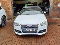 Used Audi S3 Cabriolet Design 300 HP (220 kW) 2016 White Cabriolet