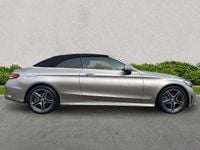 Used Mercedes C220 AMG line 2022 Silver Cabriolet
