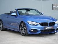 Used BMW 428 M Sport 2014 Blue Cabriolet
