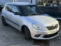 Used Skoda Fabia vRS 180 HP (132 kW) 2011 Silver Hatchback