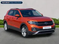 Used VW T-Cross SE 95 HP (69 kW) 2023 Orange SUV