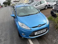 Used Ford Fiesta Zetec 67 HP (49 kW) 2009 Blue Hatchback