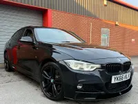 Used BMW 320 M Sport 2017 Black Sedan