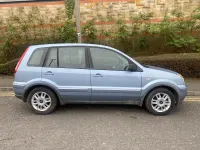 Used Ford Fusion Zetec 68 HP (50 kW) 2007 Blue Hatchback