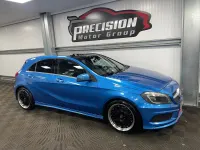 Used Mercedes A250 AMG 2014 Blue Hatchback