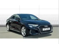 Used Audi A3 S-Line 147 HP (108 kW) 2022 Black Sedan