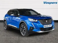 Used Peugeot 2008 GT-line 127 HP (93 kW) 2020 Blue SUV