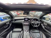 Used Mercedes GLC250 AMG Line Premium 211 HP (155 kW) 2018 Blue Coupe