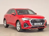 Used Audi Q3 S-Line 150 HP (110 kW) 2019 Red SUV