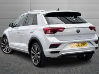 Used VW T-Roc R-line 148 HP (108 kW) 2022 White silver SUV