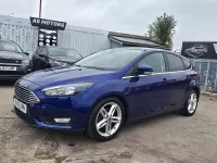 Used Ford Focus Titanium 125 HP (91 kW) 2016 Blue Hatchback