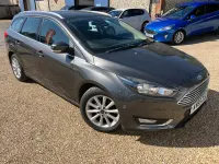 Used Ford Focus Titanium 125 HP (91 kW) 2015 Grey Estate