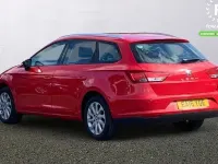 Used Seat Leon SE 110 HP (80 kW) 2015 Red Estate