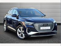 Used Audi Q4 e-tron S-Line 125 kW (170 HP) 2022 Blue SUV