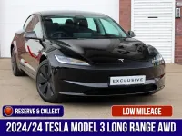 Used Tesla Model 3 Long Range AWD 366 kW (498 HP) 2024 Black Sedan