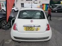 Used Fiat 500 Lounge 69 HP (50 kW) 2013 White Hatchback