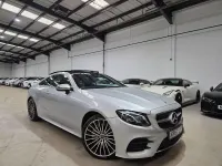 Used Mercedes E400 AMG line 2017 Silver Coupe