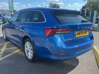 Used Skoda Octavia SE L 150 HP (110 kW) 2024 Race blue metallic Estate