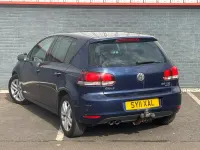 Used VW Golf VI GT 140 HP (102 kW) 2011 Blue Hatchback