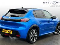 Used Peugeot e-208 Premium 98 kW (134 HP) 2022 Blue Hatchback