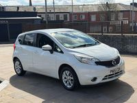 Used Nissan Note Acenta Premium 80 HP (58 kW) 2015 White Hatchback