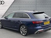 Used Audi A4 S-Line 163 HP (119 kW) 2023 Blue Estate
