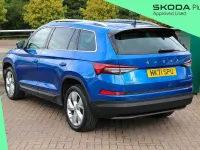Used Skoda Kodiaq SE L 190 HP (139 kW) 2021 Race blue metallic SUV