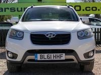 Used Hyundai Santa Fe Premium 194 HP (142 kW) 2012 White SUV