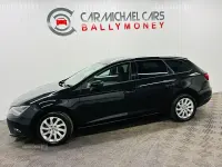 Used Seat Leon SE 110 HP (80 kW) 2016 Black Estate