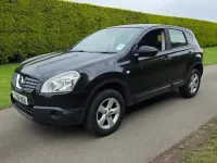 Used Nissan Qashqai Visia 114 HP (83 kW) 2008 Black SUV